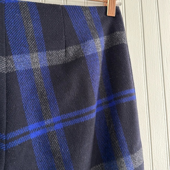 Amy Matto New York Plaid Side Zip Straight Leg Pants - Picture 4 of 6